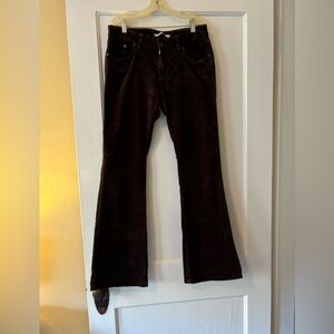 MAVI dark brown flare corduroy Size 4